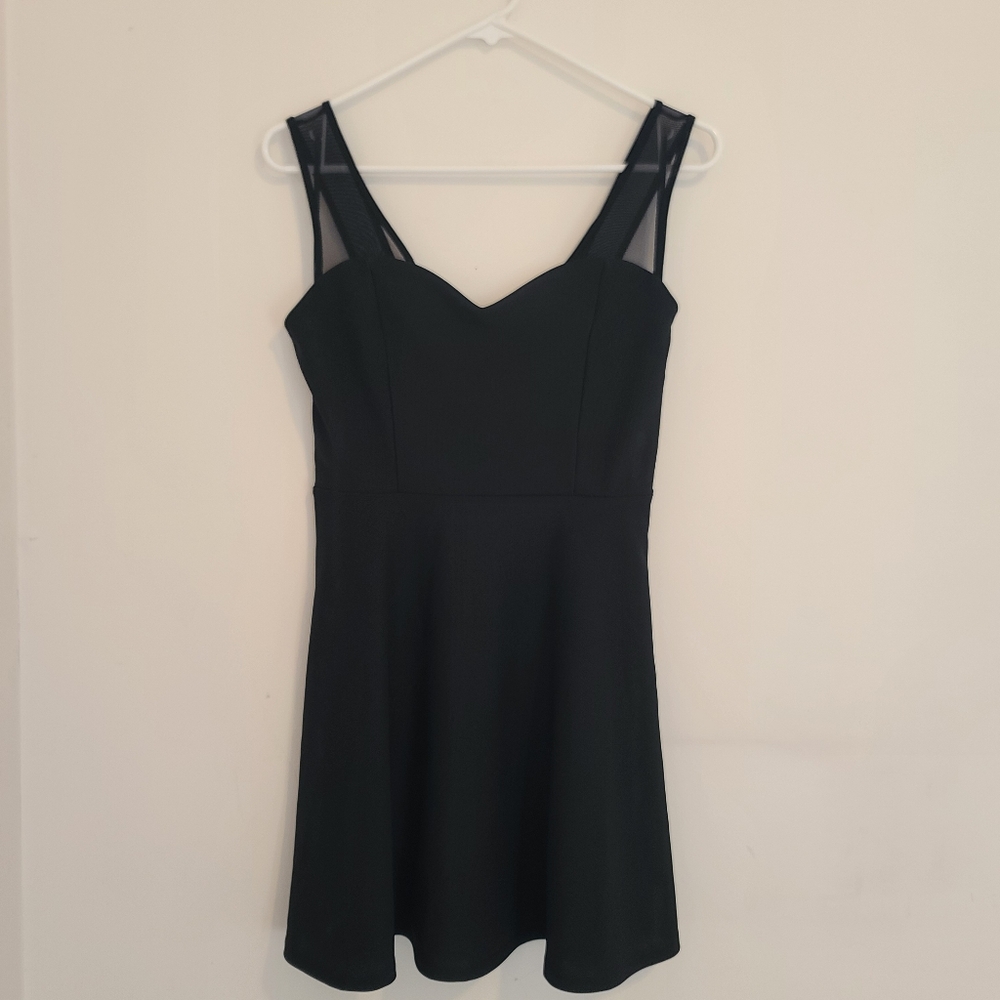 Cute black mini dress